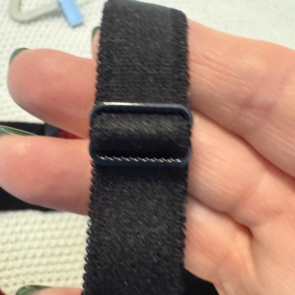 Plaid Red and Black Women's Bra - Picture 10 of 14